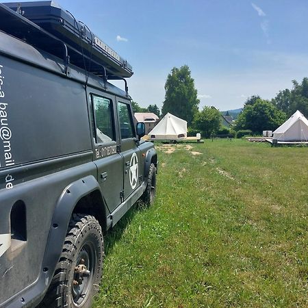 Autark Clamping Camp Hotell Durrhennersdorf Eksteriør bilde
